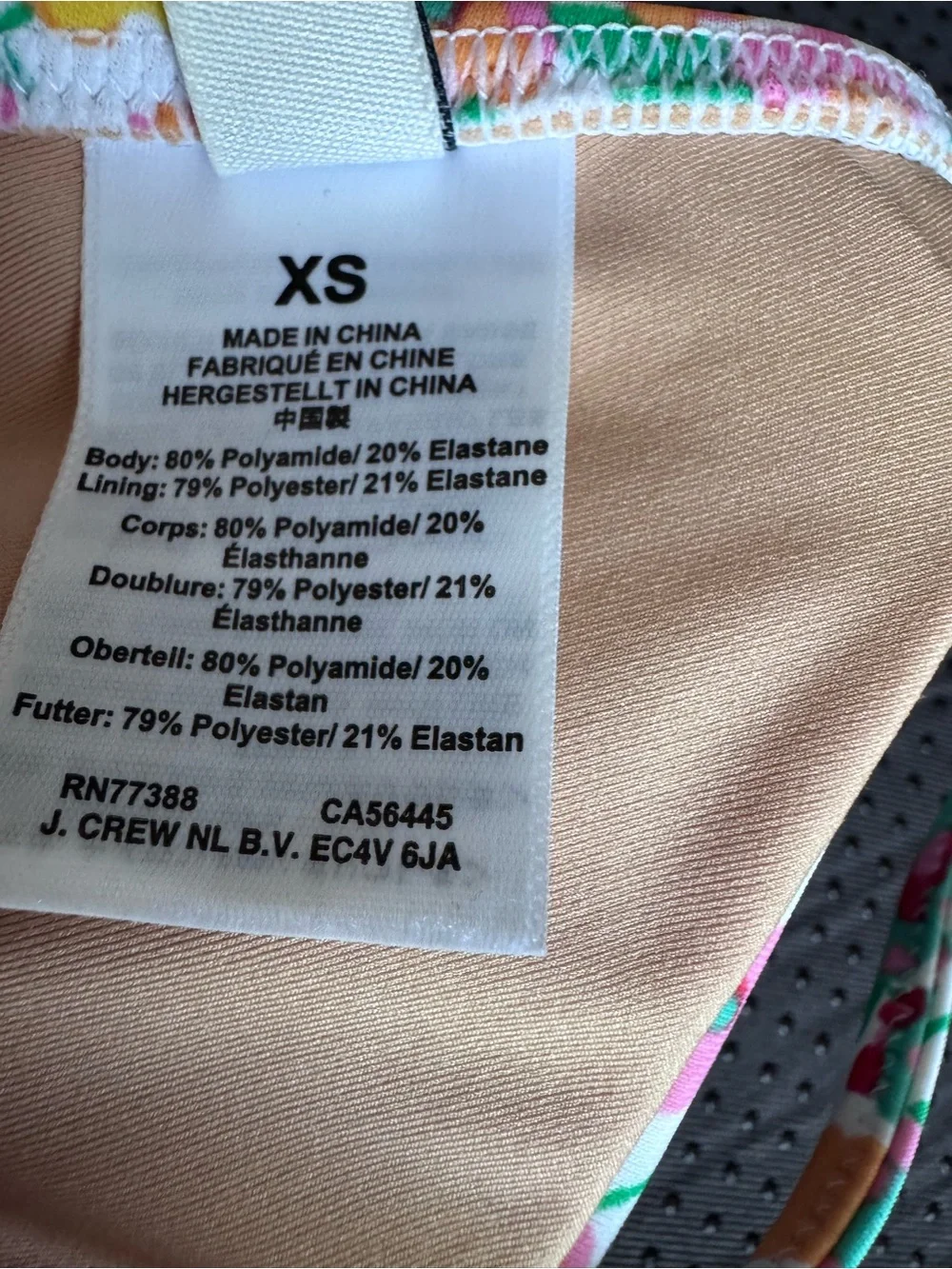 J.Crew Bikini Top size XS